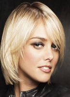  modne blond fryzury krótkie,  galeria  ze zdjęciami fryzur dla kobiet w katalogu z numerem  21